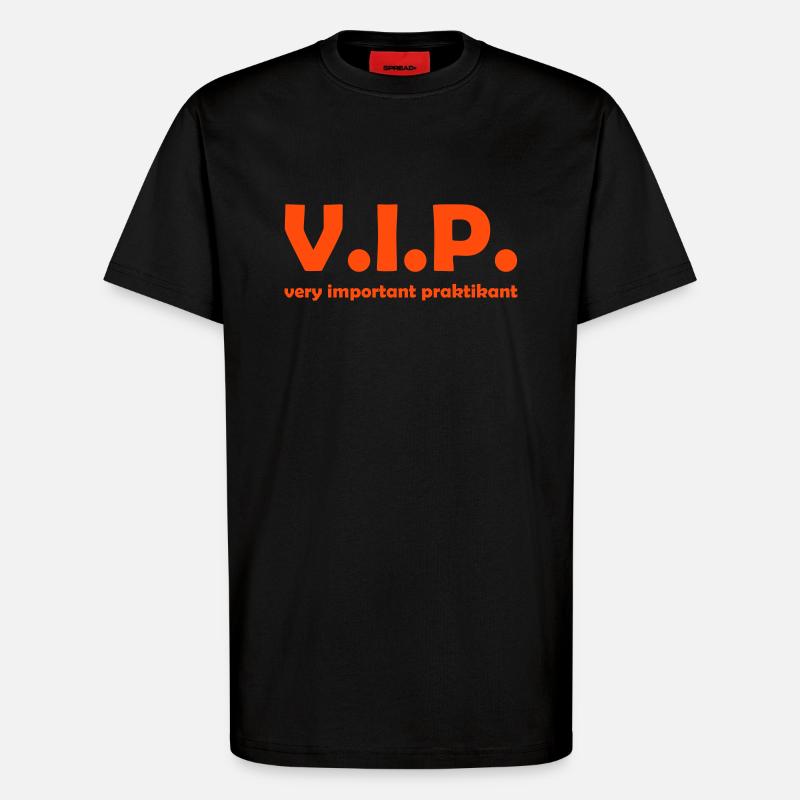 praktikant - T-Shirt - made by SPREAD - SOLID BLACK