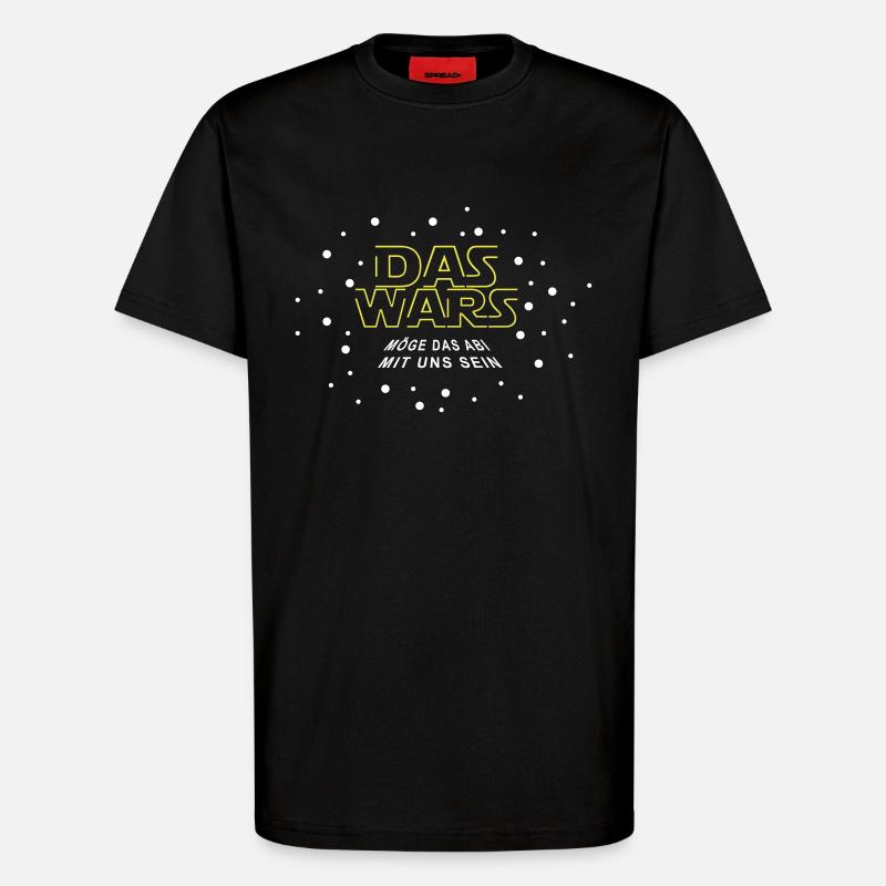 Das Wars - Möge das ABI mit uns sein - T-shirt bio décontracté fabriqué en UE - SOLID BLACK