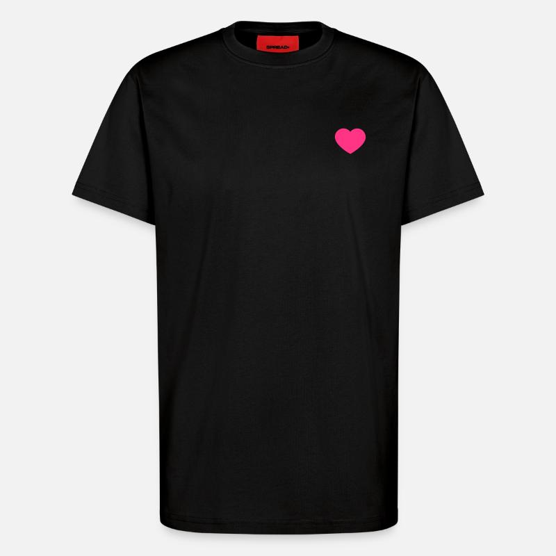 Love is Everything - T-Shirt - made by SPREAD - SOLID BLACK