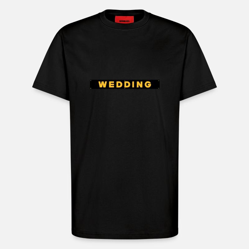 WEDDING Berlin - T-Shirt - made by SPREAD - SOLID BLACK