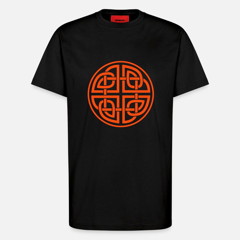 Noeud Logo 1farbig - T-shirt bio décontracté fabriqué en UE - SOLID BLACK