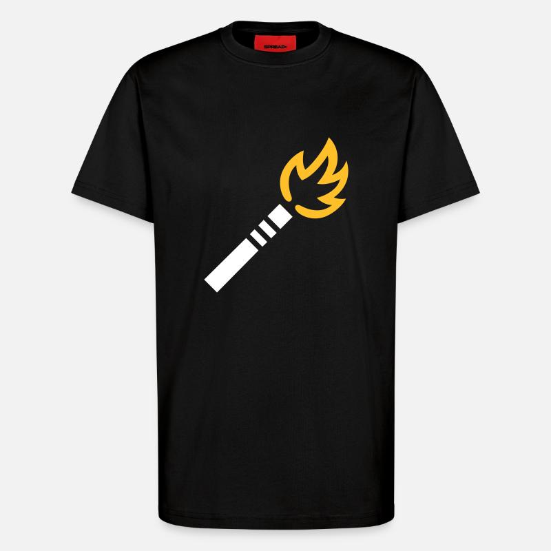 Pyrotechnik - T-Shirt - made by SPREAD - SOLID BLACK