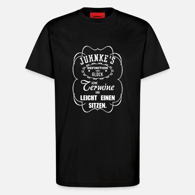 Leicht einen sitzen - T-Shirt - made by SPREAD - SOLID BLACK