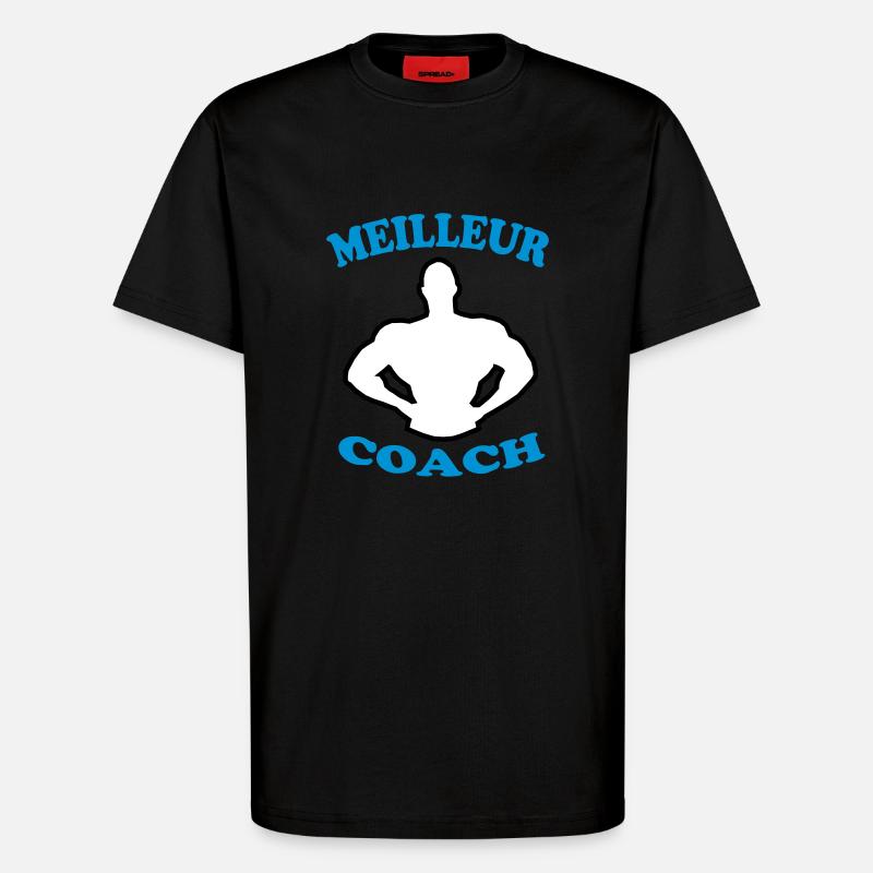 BESTER TRAINER 88 - T-Shirt - made by SPREAD - SOLID BLACK