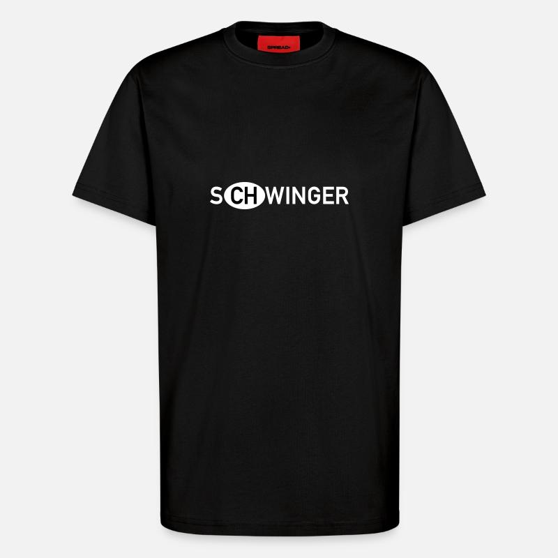 Schwinger Schweiz - T-Shirt - made by SPREAD - SOLID BLACK
