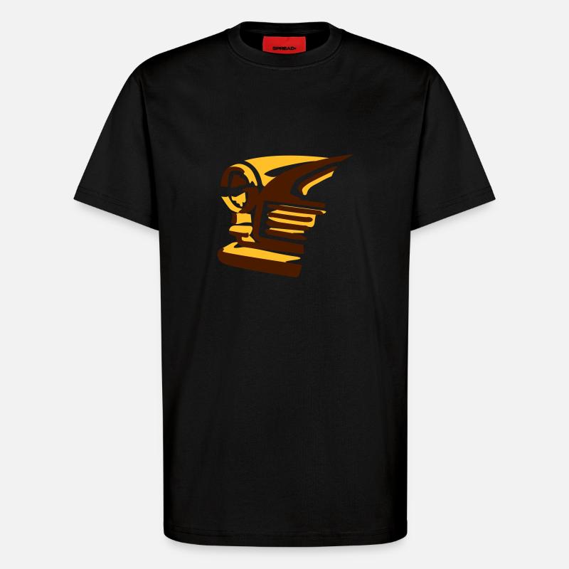Eye - T-Shirt - made by SPREAD - SOLID BLACK
