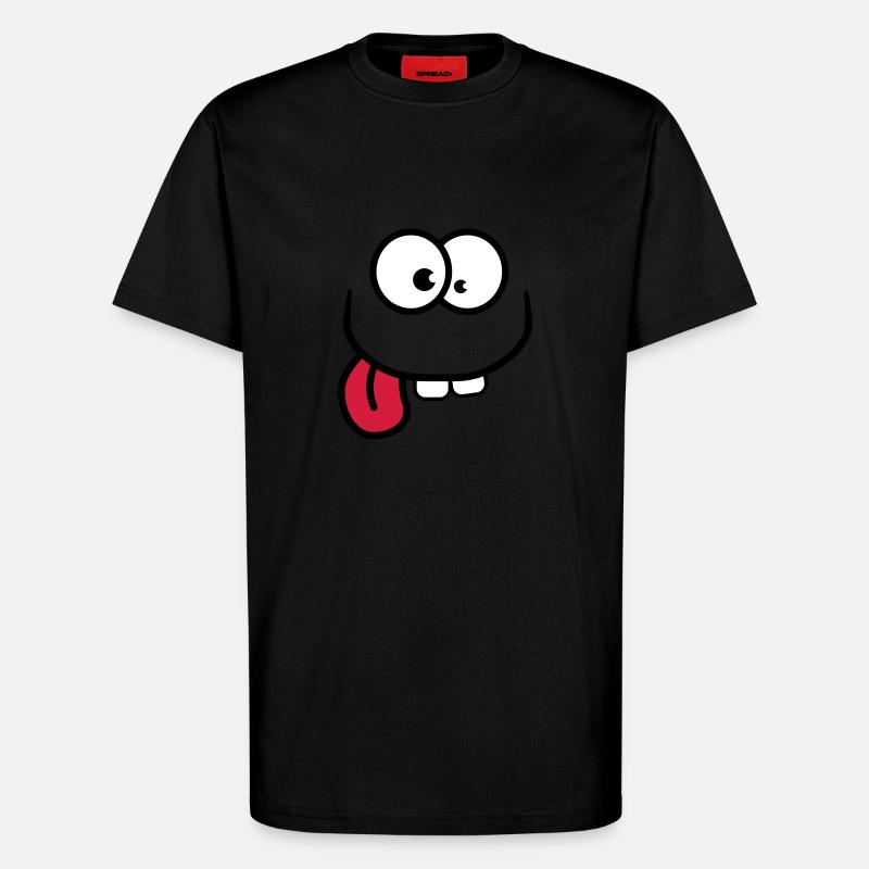 daft - T-shirt bio décontracté fabriqué en UE - SOLID BLACK