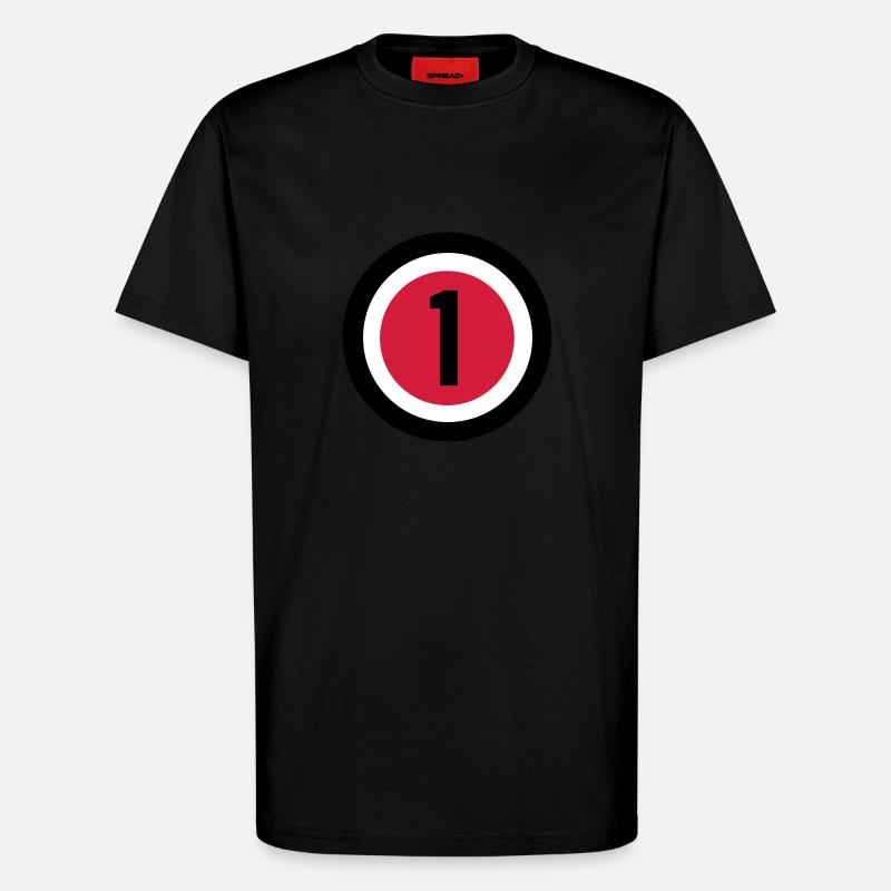 01_vec_3de - T-shirt bio décontracté fabriqué en UE - SOLID BLACK