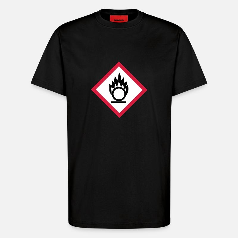 brandfoerdernd - T-Shirt - made by SPREAD - SOLID BLACK