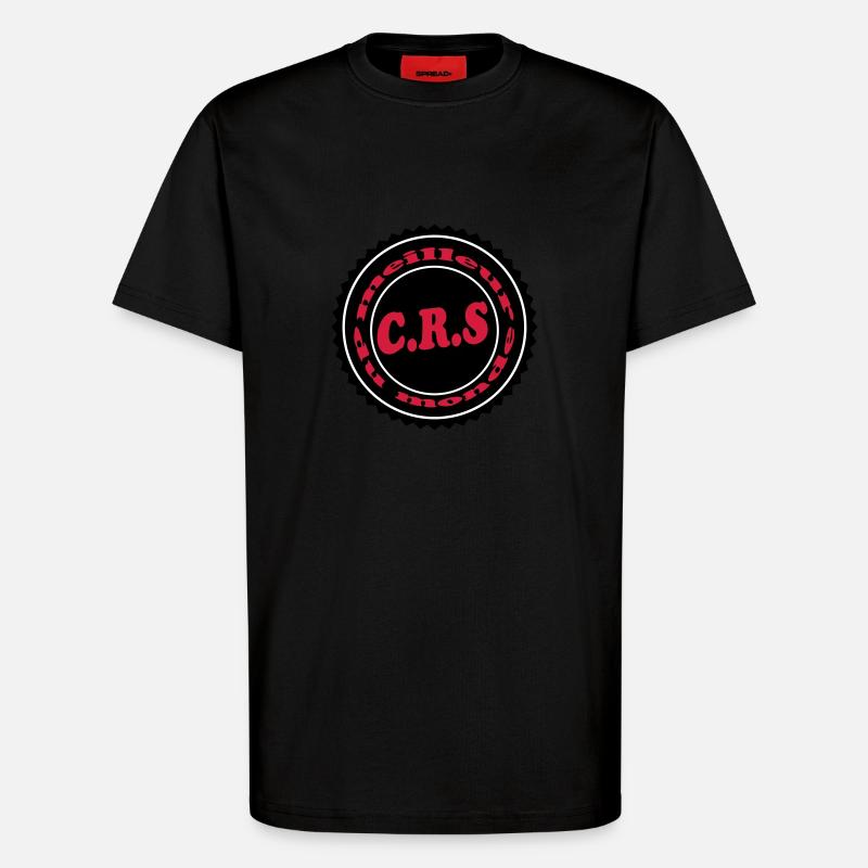Bestes CRS - T-Shirt - made by SPREAD - SOLID BLACK