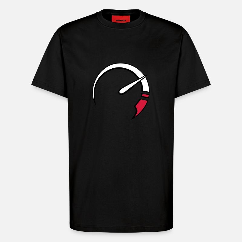 tacho3c - T-Shirt - made by SPREAD - SOLID BLACK