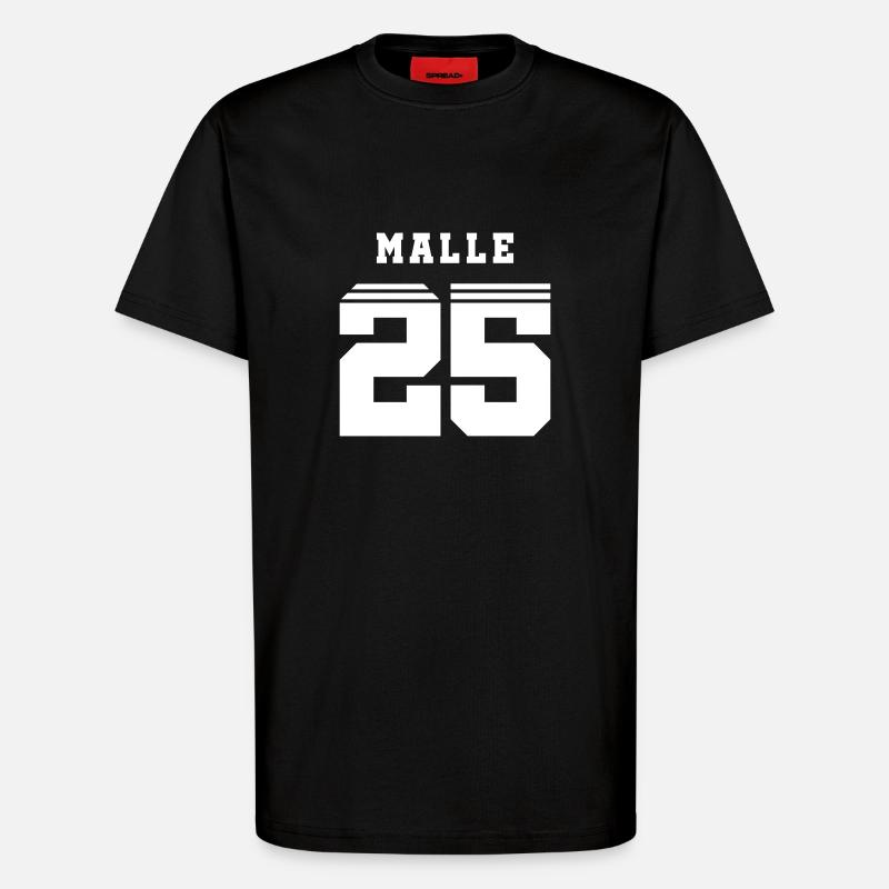 Malle 2025 Trikot - T-Shirt - made by SPREAD - SOLID BLACK