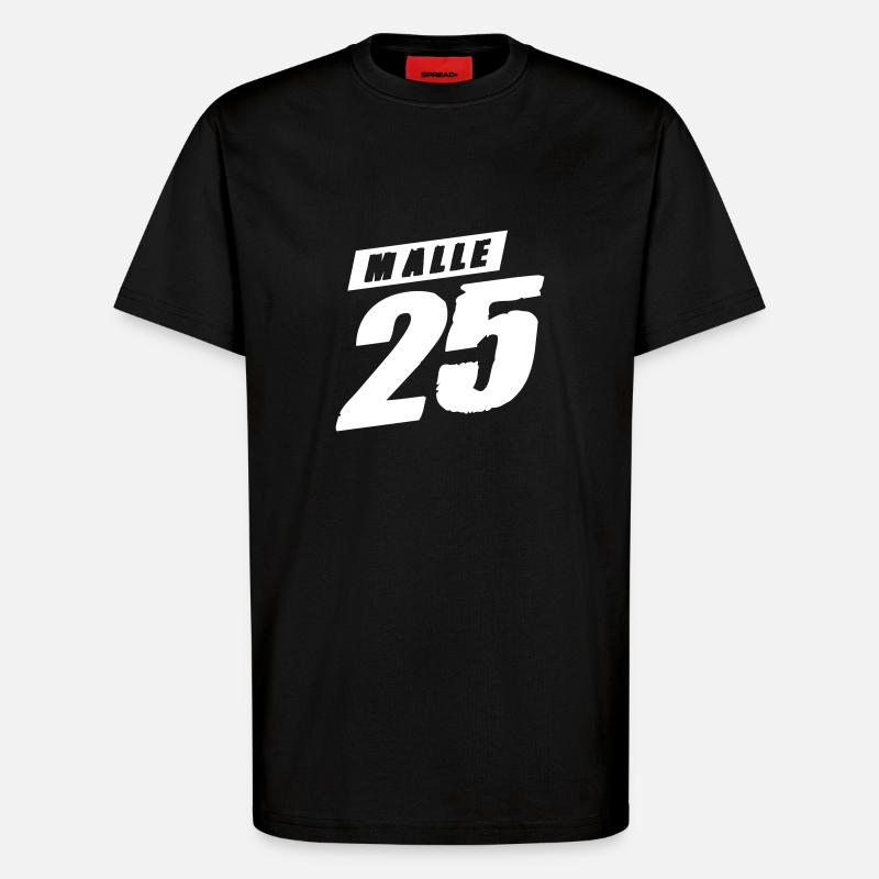 Malle 2025 Trikot - T-Shirt - made by SPREAD - SOLID BLACK