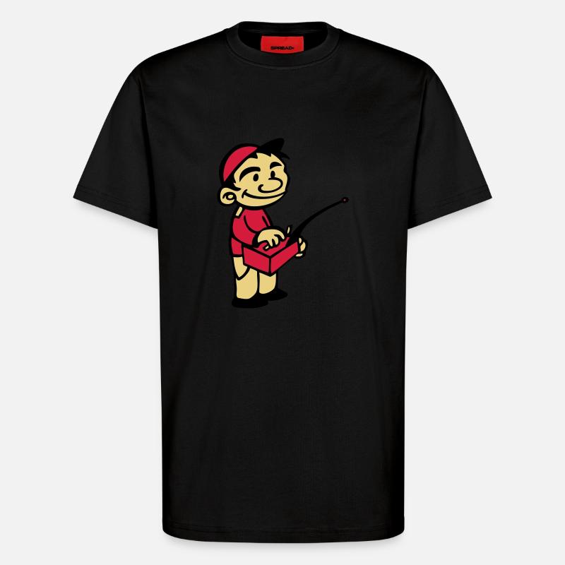 modell Kind mit Modellfunksteuerung - T-Shirt - made by SPREAD - SOLID BLACK