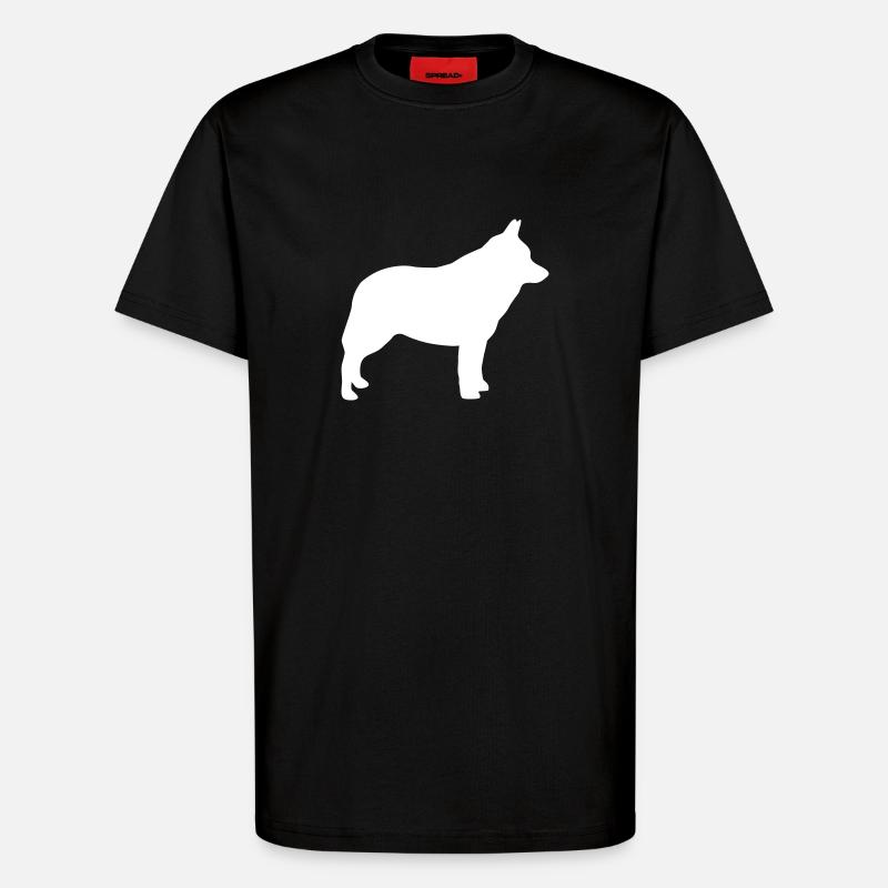 Schipperke - T-shirt bio décontracté fabriqué en UE - SOLID BLACK