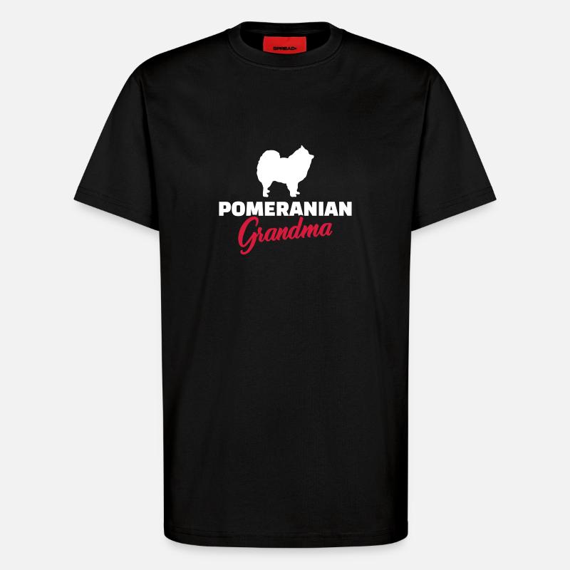 Spitz - T-Shirt - made by SPREAD - SOLID BLACK
