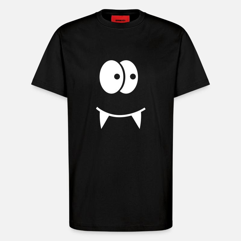 Vampir - T-Shirt - made by SPREAD - SOLID BLACK
