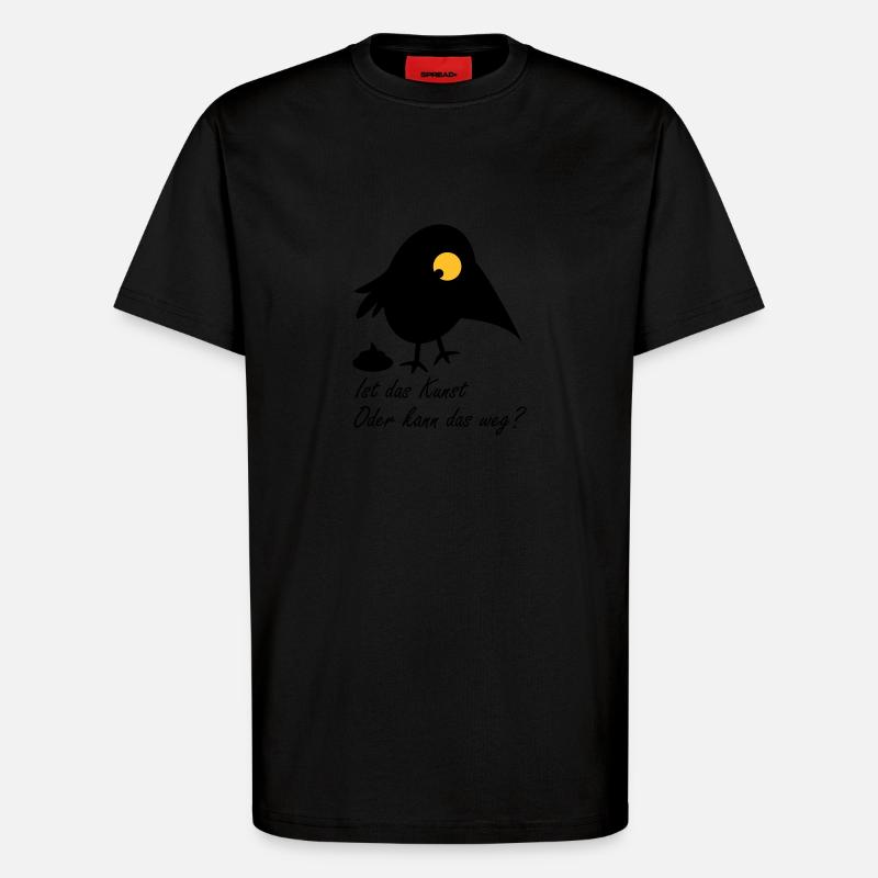 Ist das Kunst - T-Shirt - made by SPREAD - SOLID BLACK