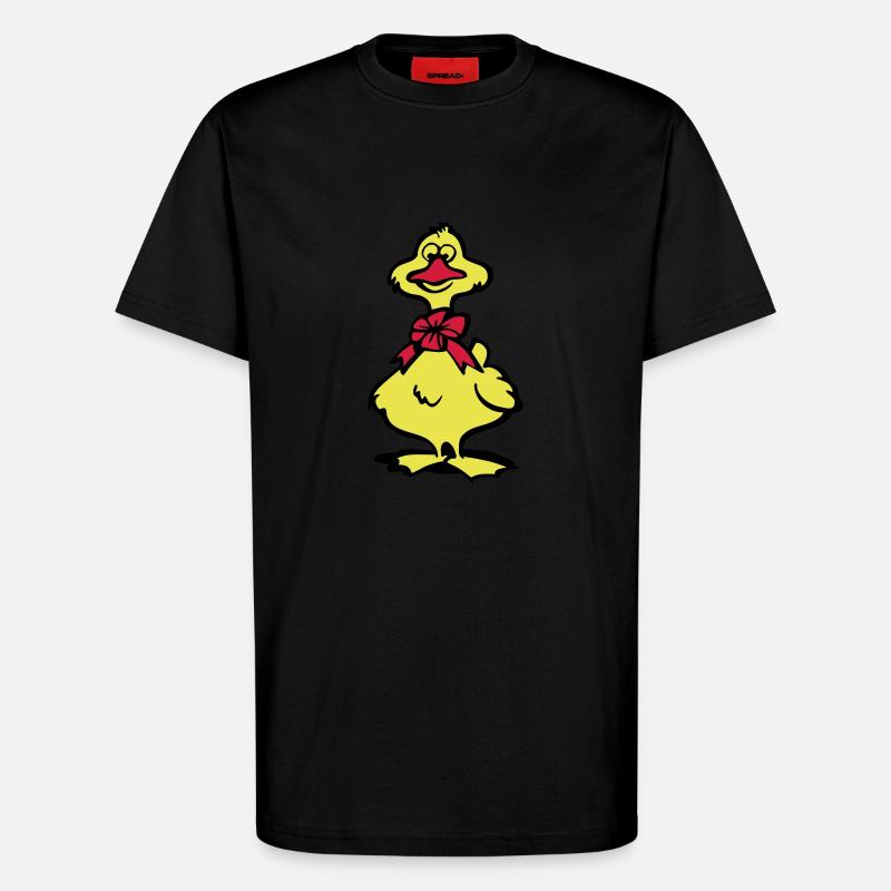 ente - T-Shirt - made by SPREAD - SOLID BLACK