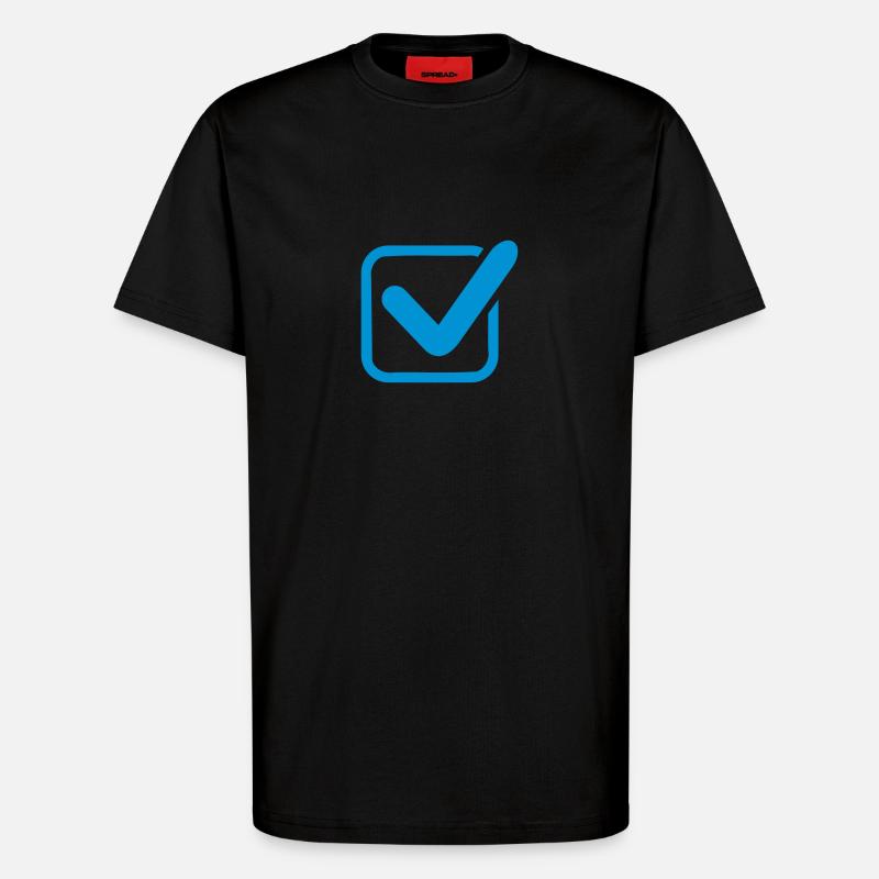 Haken - T-Shirt - made by SPREAD - SOLID BLACK