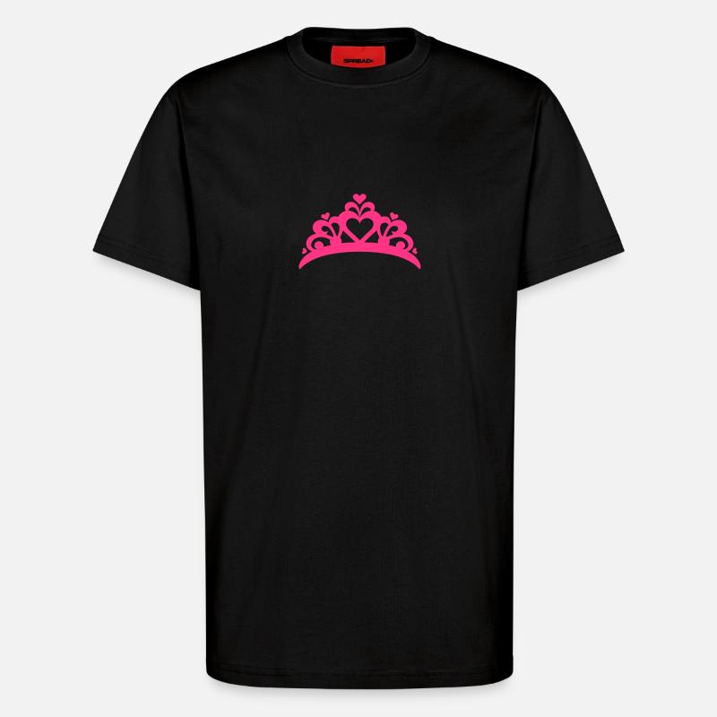 Brautkrone - T-Shirt - made by SPREAD - SOLID BLACK