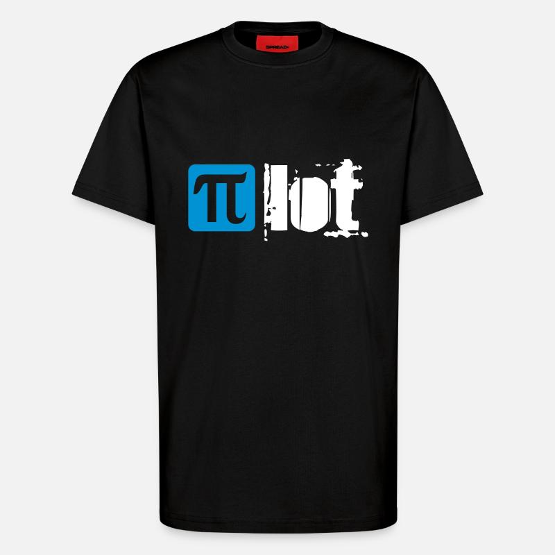 Pilot - T-Shirt - made by SPREAD - SOLID BLACK