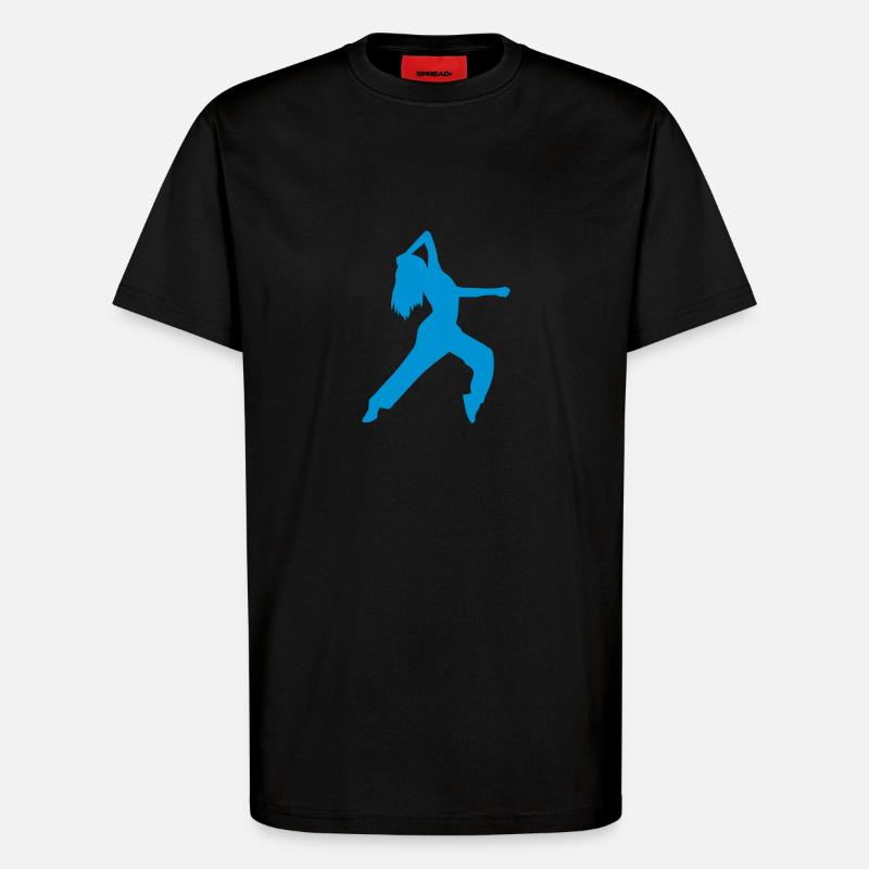 Tanzen - T-Shirt - made by SPREAD - SOLID BLACK