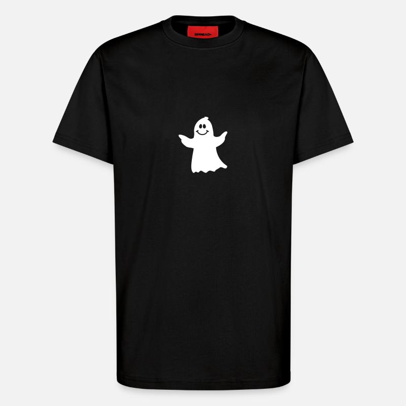 Gespenst - T-Shirt - made by SPREAD - SOLID BLACK