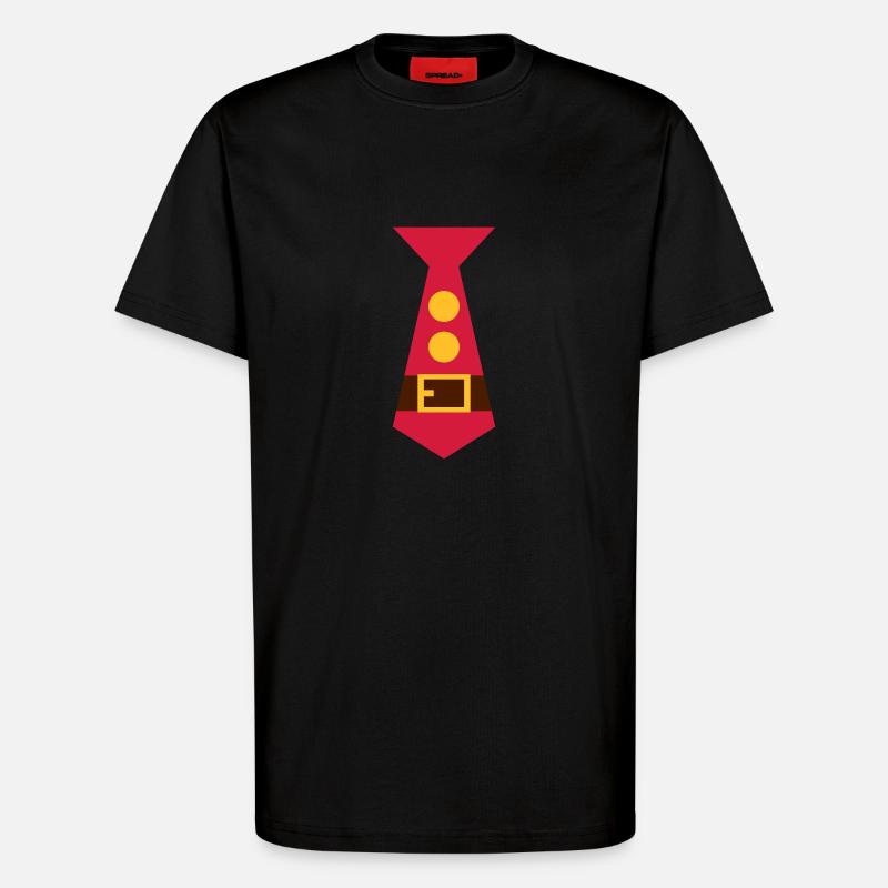 Weihnachtsmann - T-Shirt - made by SPREAD - SOLID BLACK