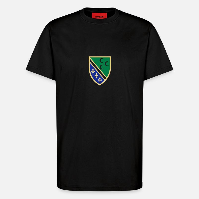 sandzak_emblem - T-Shirt - made by SPREAD - SOLID BLACK