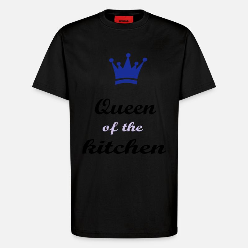 Kochen - T-Shirt - made by SPREAD - SOLID BLACK