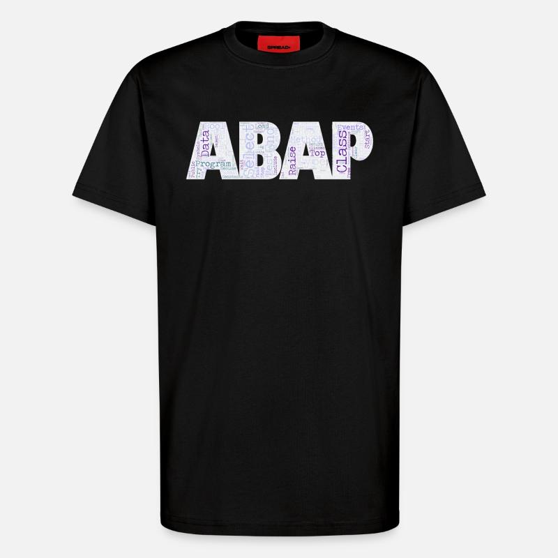 ABAP - T-Shirt - made by SPREAD - SOLID BLACK