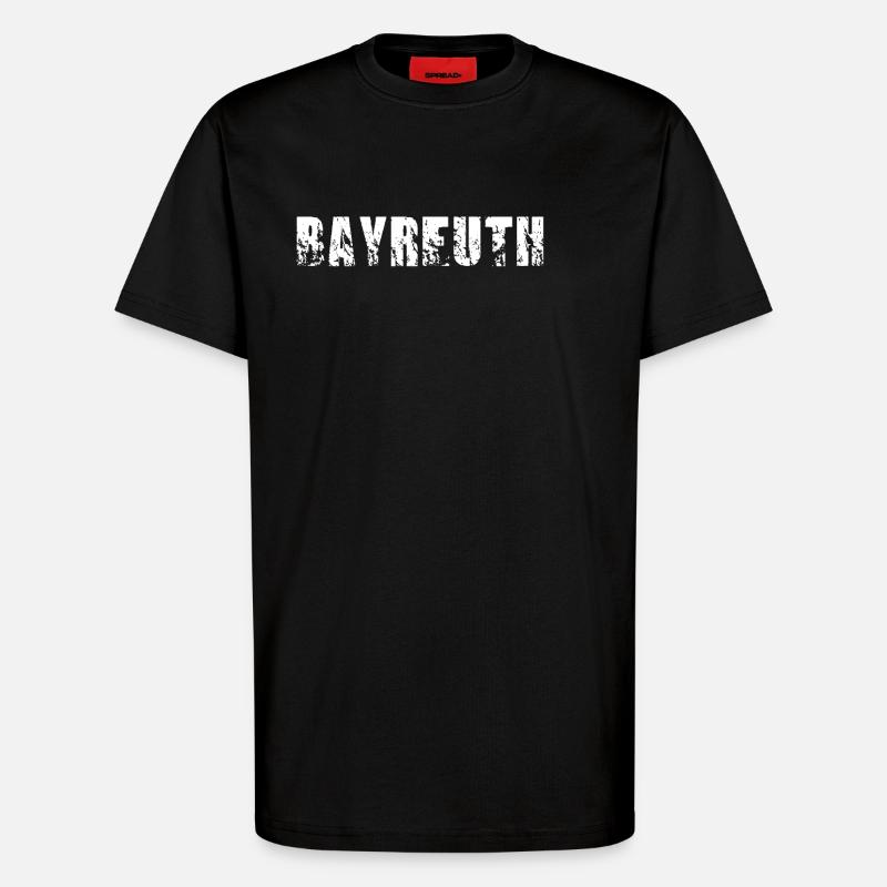 Bayreuth - T-Shirt - made by SPREAD - SOLID BLACK
