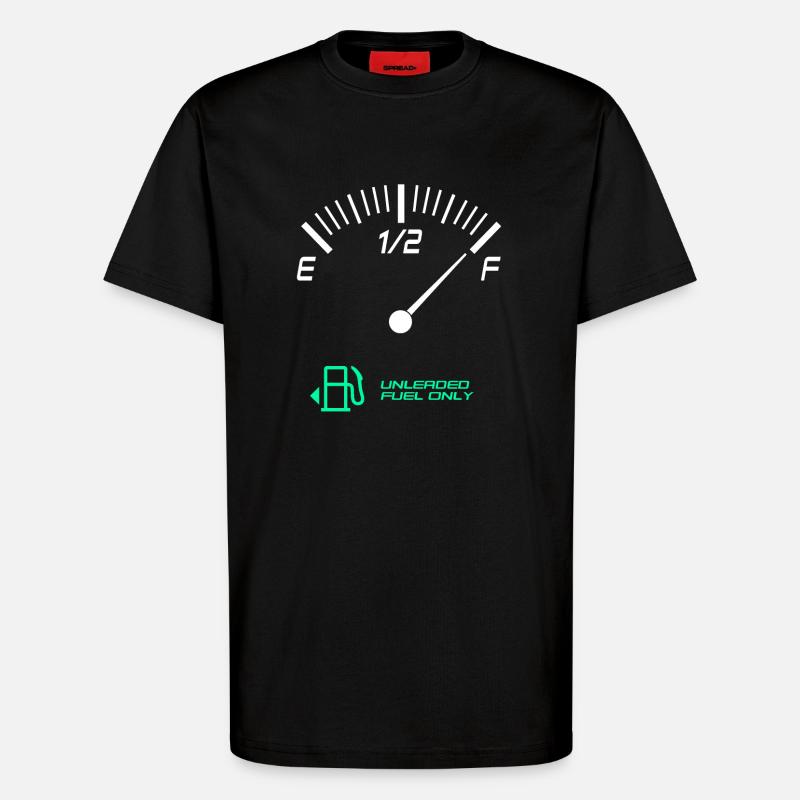 Voller Tank - T-Shirt - made by SPREAD - SOLID BLACK