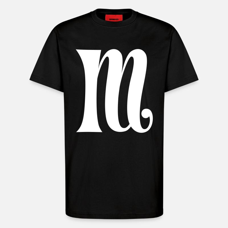 Magic M - T-Shirt - made by SPREAD - SOLID BLACK