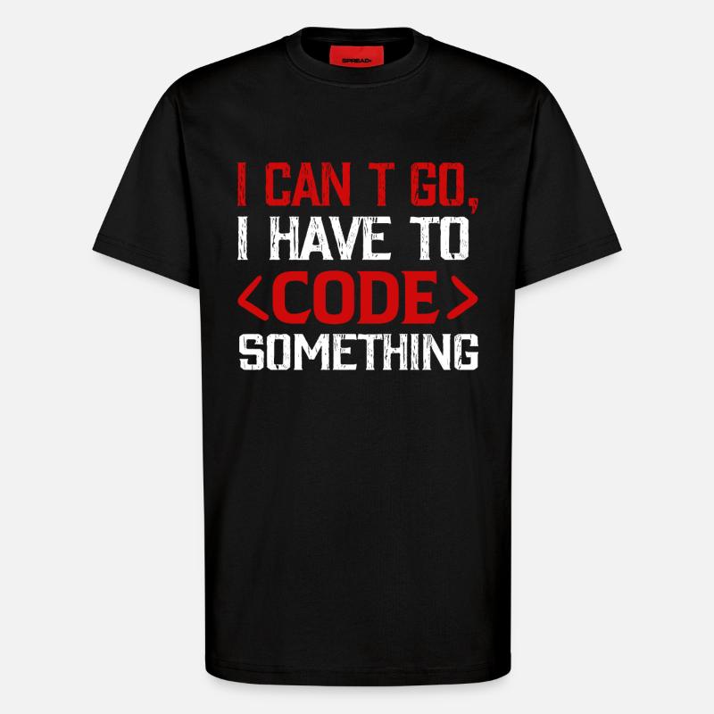 Programmeur, Nerd , Code informatique - T-shirt bio décontracté fabriqué en UE - SOLID BLACK