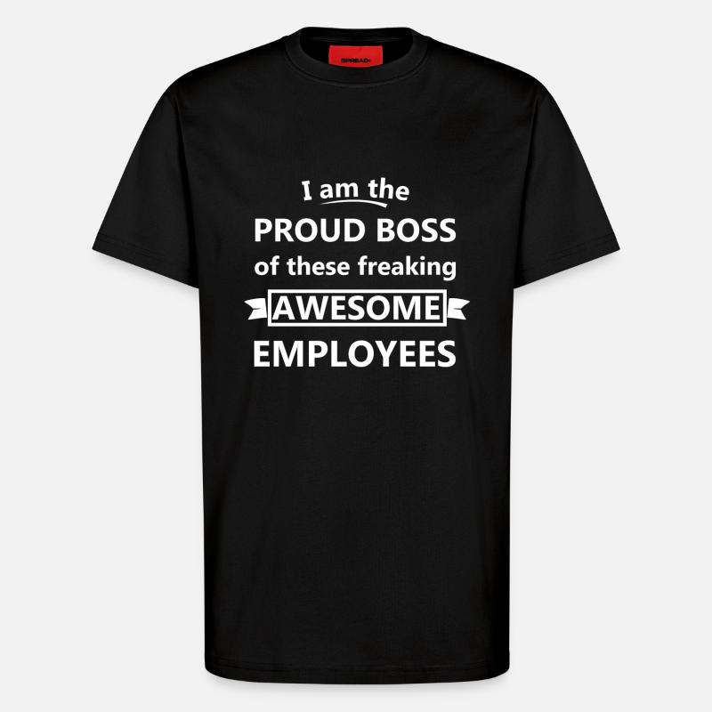 Chef - T-Shirt - made by SPREAD - SOLID BLACK
