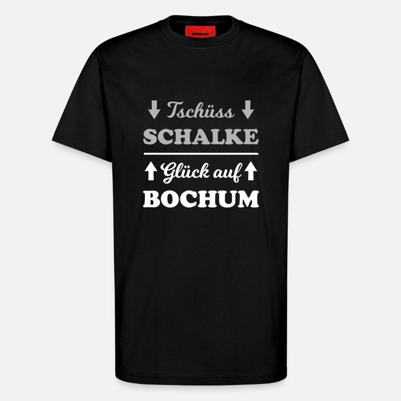 Aufstieg Bochum - T-Shirt - made by SPREAD - SOLID BLACK