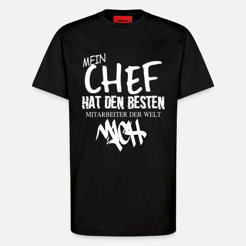 Beste Mitarbeiter der Welt - T-Shirt - made by SPREAD - SOLID BLACK