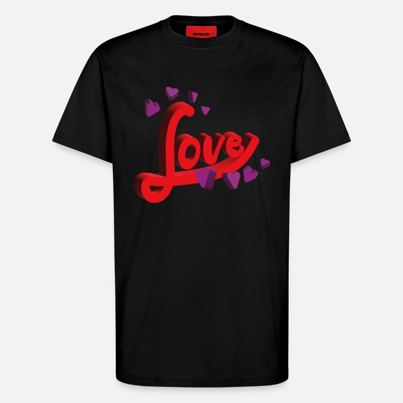 Salutations de - de n’importe où - T-shirt bio décontracté fabriqué en UE - SOLID BLACK