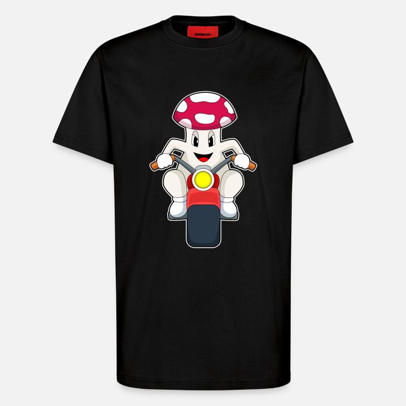 Pilz Motorrad - T-Shirt - made by SPREAD - SOLID BLACK