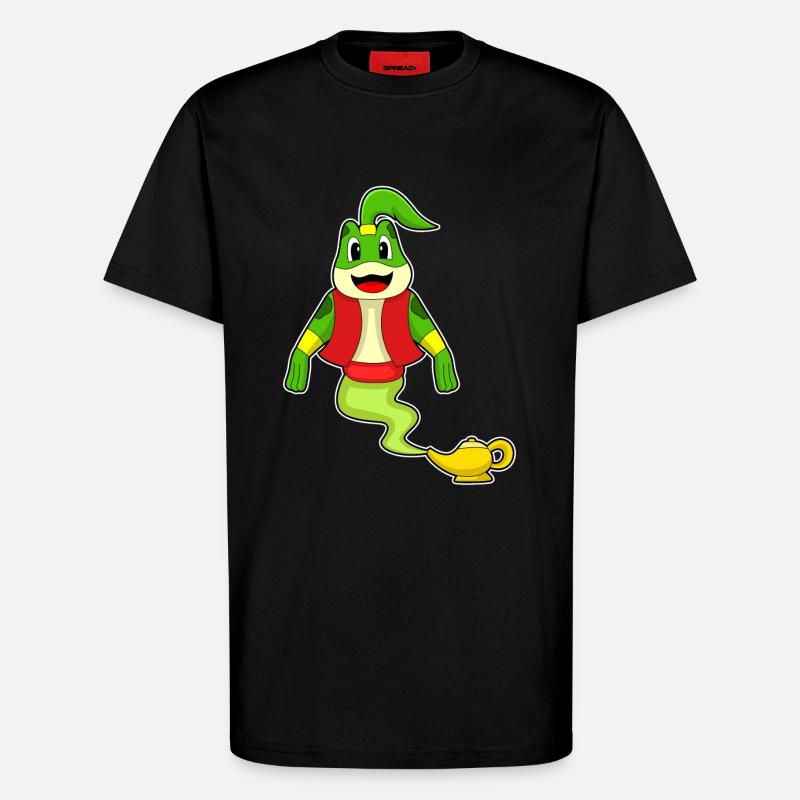 Frosch Flaschengeist - T-Shirt - made by SPREAD - SOLID BLACK