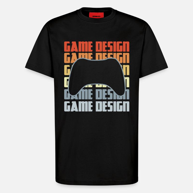 Game Dev - T-Shirt - made by SPREAD - SOLID BLACK