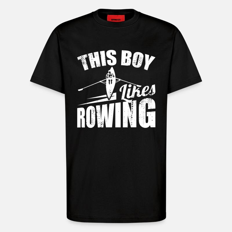 Ruderjunge - T-Shirt - made by SPREAD - SOLID BLACK
