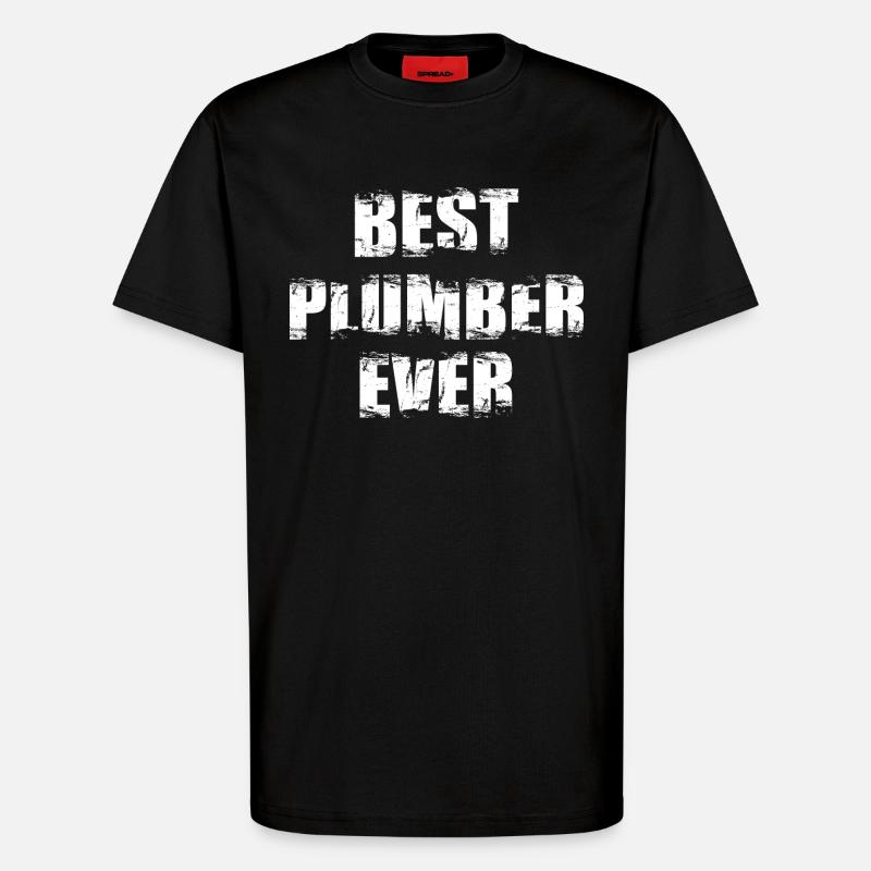 Bester Klempner aller Zeiten - T-Shirt - made by SPREAD - SOLID BLACK