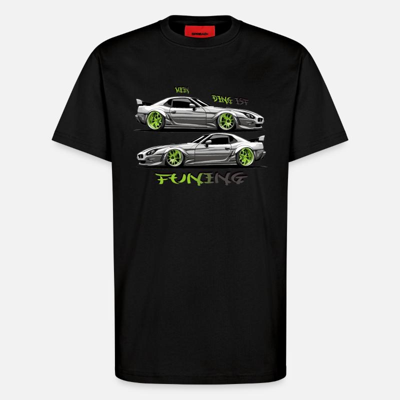 Mein Ding ist Tuning - T-Shirt - made by SPREAD - SOLID BLACK