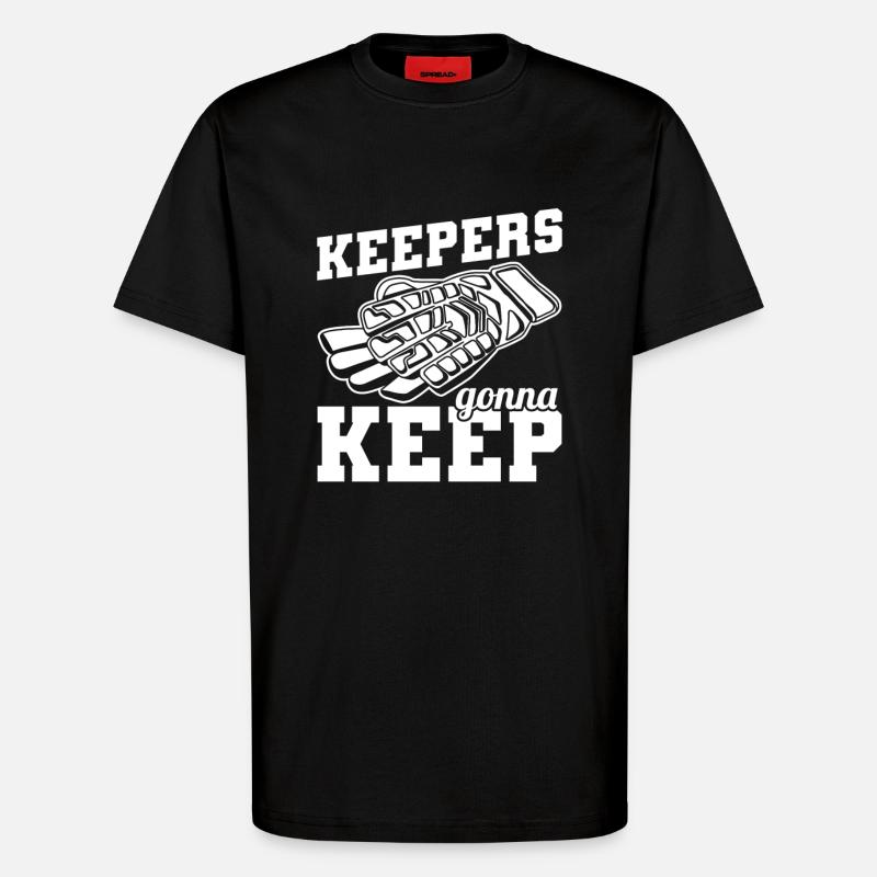 Torhüter Fußball - T-Shirt - made by SPREAD - SOLID BLACK