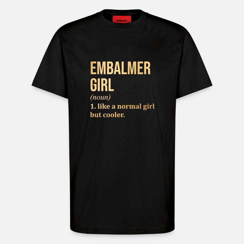 Einbalsamierer - T-Shirt - made by SPREAD - SOLID BLACK