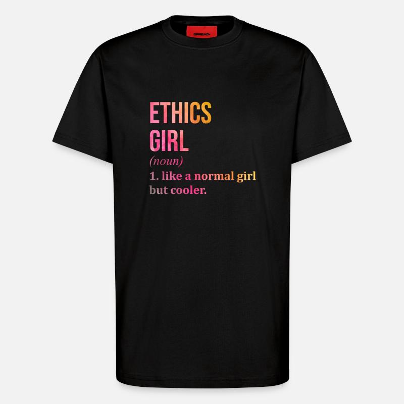 Ethisch - T-Shirt - made by SPREAD - SOLID BLACK