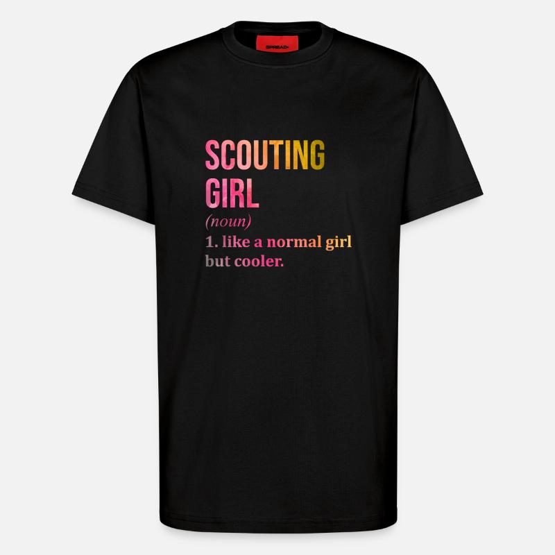 Späher - T-Shirt - made by SPREAD - SOLID BLACK